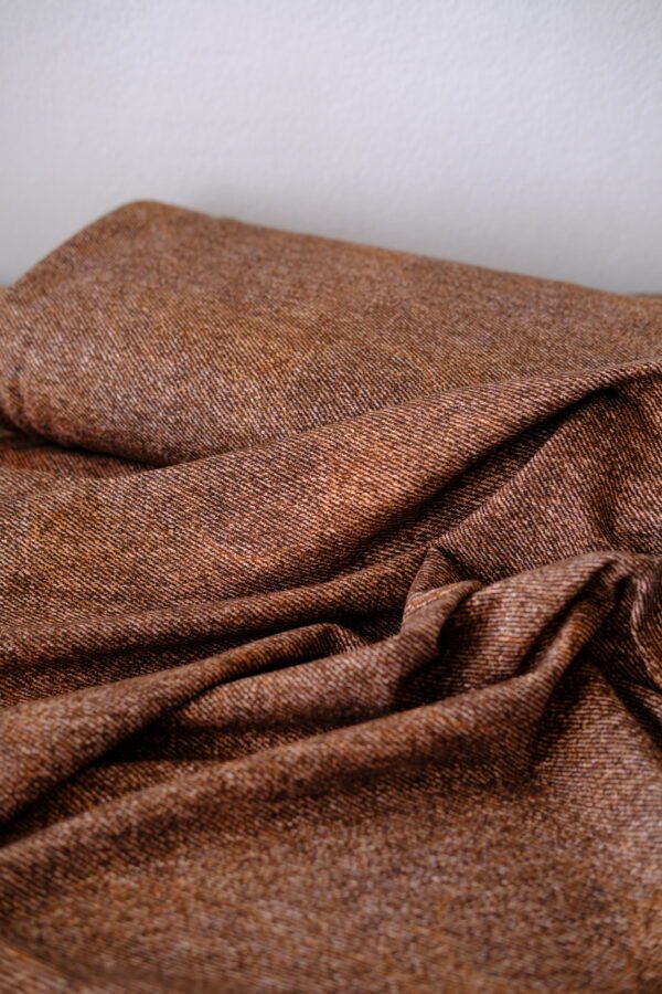 French Terry DENIM BROWN – Bild 2