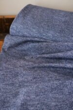 French Terry DENIM BLUE JEANS – Bild 4