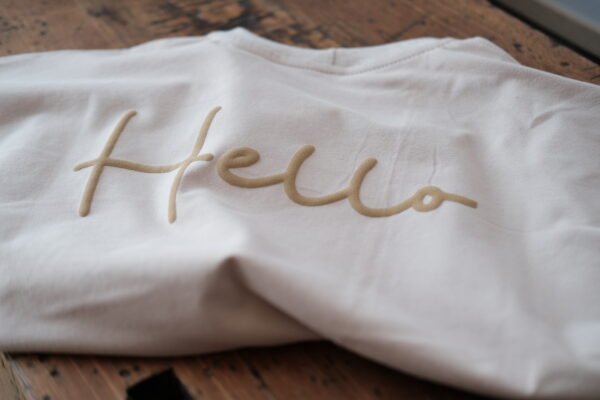 PuffPop  HELLO dunkles Beige – Bild 3