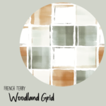 French Terry WOODLAND GRID