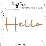PuffPop  HELLO dunkles Beige