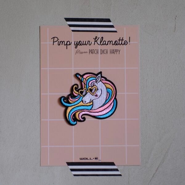 Patch "Cool Unicorn" – Bild 3
