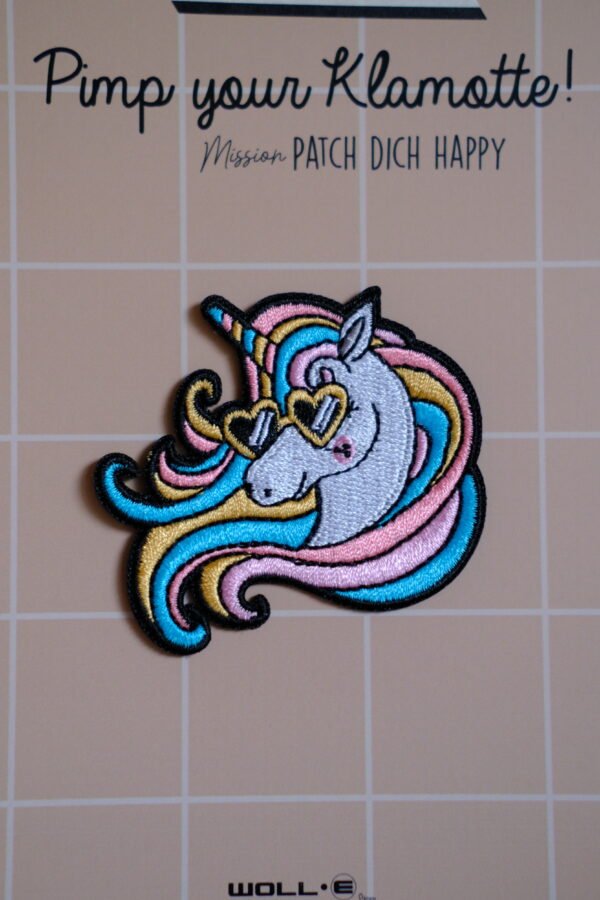 Patch "Cool Unicorn" – Bild 2