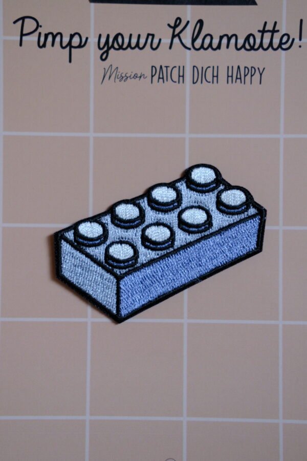 Patch "Baustein Blau" – Bild 2