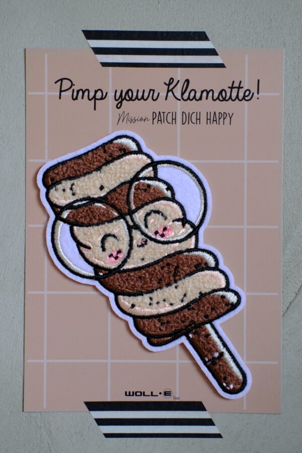 Chenille Patch "Eisliebe" – Bild 8