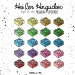 Größenlabel Einzelgröße Mix 20 Stk. Bausteine