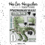 Bügelbild  ROBO REX (grün)