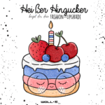 Bügelbild  Birthday Cake