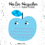 Bügelbild  Apple Blue M