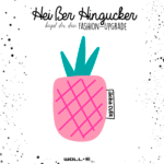 Bügelbild  Cutie Pineapple