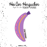 Bügelbild  Ciao Banana