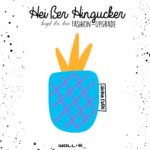 Bügelbild  Cutie Pineapple