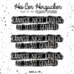 Bügelbild "KANNSTE NICHT KAUFEN...