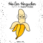 B-Ware Bügelbild  Banane