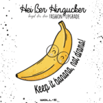 Bügelbild  Banane S