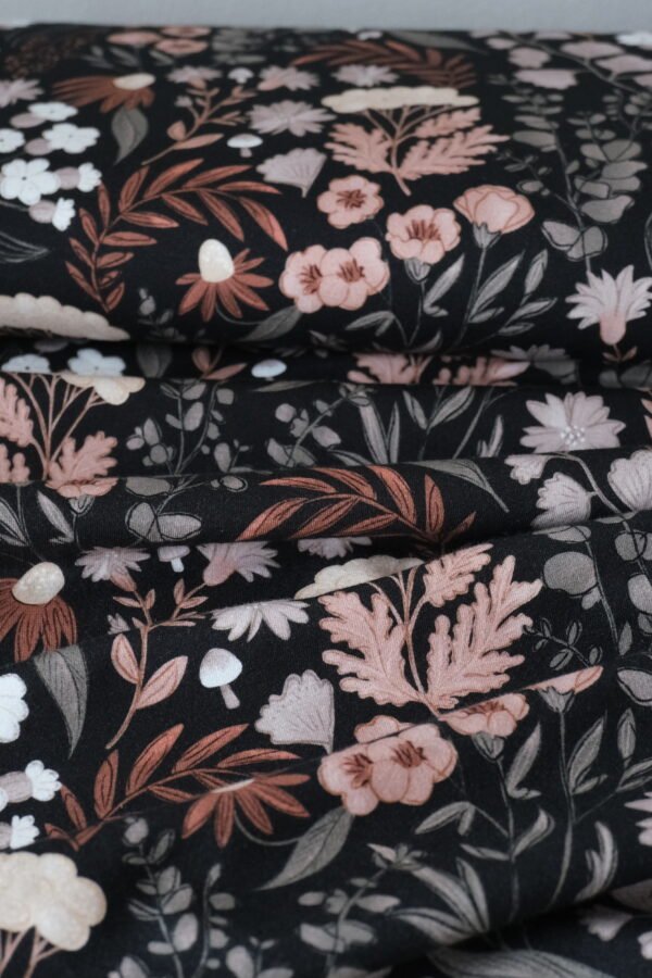 French Terry WHISPERING WILDS DARK – Bild 2