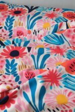 Jersey ABSTRACT ART FLOWERS – Bild 2