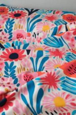 Jersey ABSTRACT ART FLOWERS – Bild 5