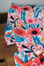 Jersey ABSTRACT ART FLOWERS – Bild 3