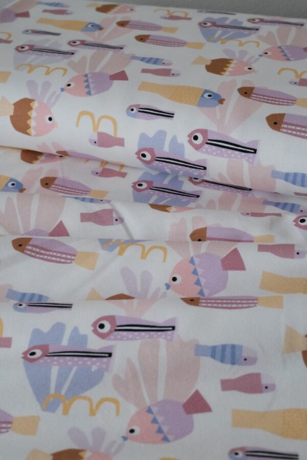 French Terry HAPPY FISH – Bild 2