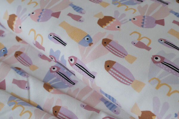 French Terry HAPPY FISH – Bild 3