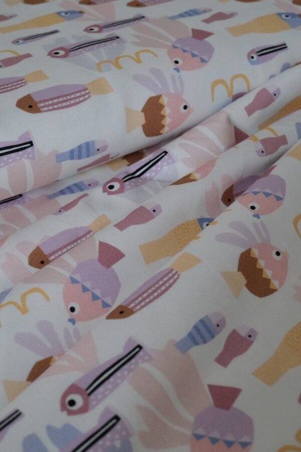 French Terry HAPPY FISH – Bild 4