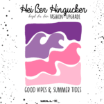 Bügelbild  GOOD VIPES & SUMMER TIDES