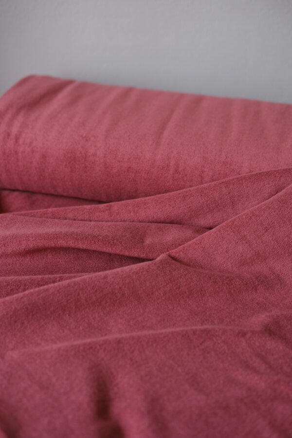 Frottee-Jersey Himbeere – Bild 2