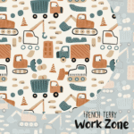 French Terry WORK ZONE OFF WHITE