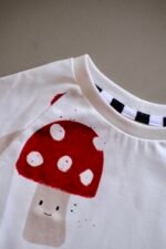 Langarmshirt Happy Mushrooms – Bild 2