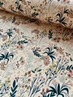 Rib Jersey WILDBLÜTENZAUBER ROSE – Bild 3