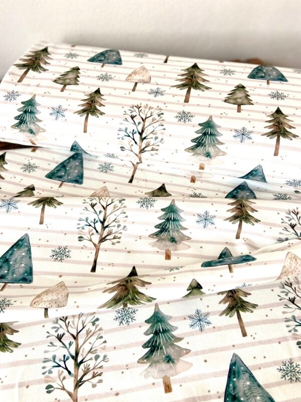 French Terry WINTERTREES – Bild 5