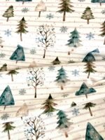 French Terry WINTERTREES – Bild 2