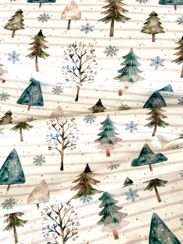 French Terry WINTERTREES – Bild 2