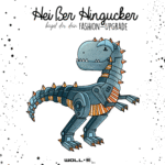 Bügelbild  ROBO REX (blau)