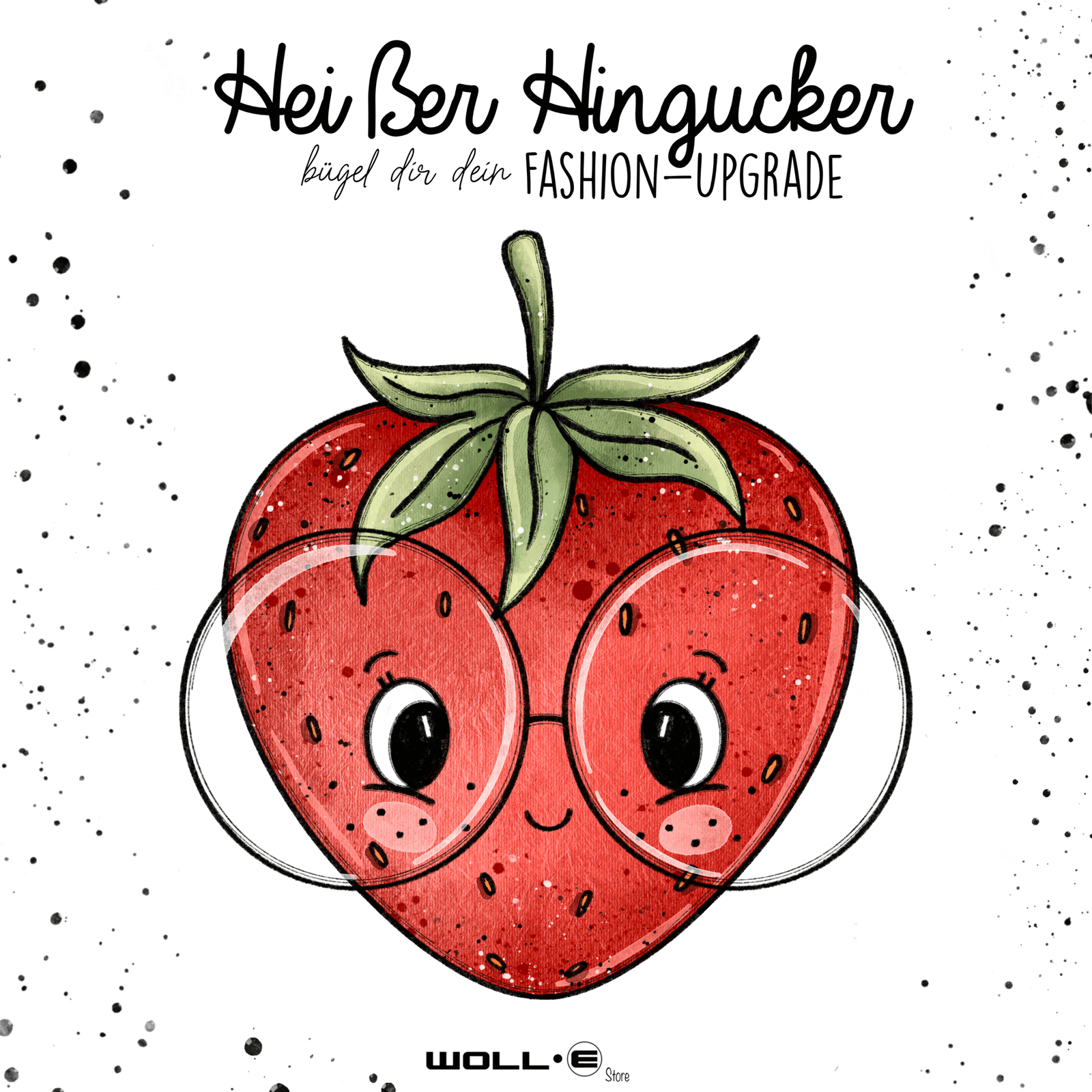 Unbenanntes_Projekt 520 Bügelbild Erdbeerlein – Bild 1