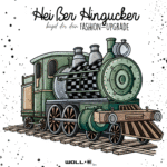 Bügelbild  Big Train Grün