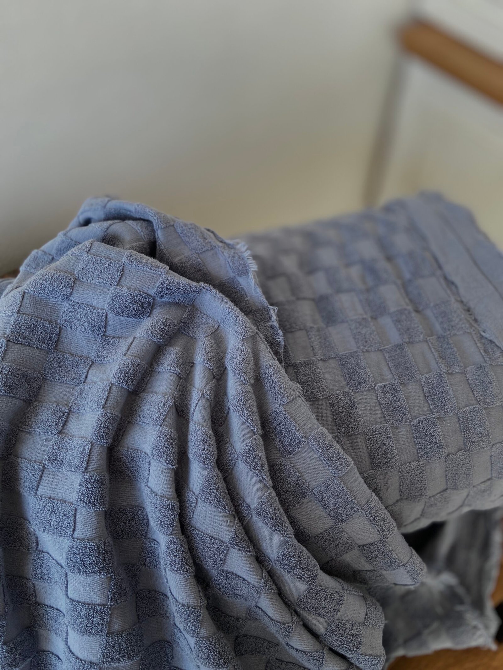 IMG_6654 Frottee-Jersey Grid Rauchblau – Bild 1