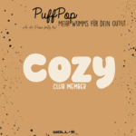 PuffTransfer "COZY club member" XL
