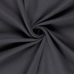 Musselin Dunkelgrau