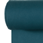 Bündchen Bio glatt Petrol