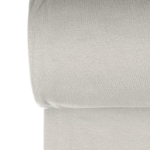 Bündchen glatt Hellgrau