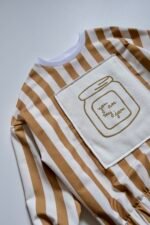 Oversized Sweater „You Are My Jam“ – Caramel Stripes Edition – Bild 3