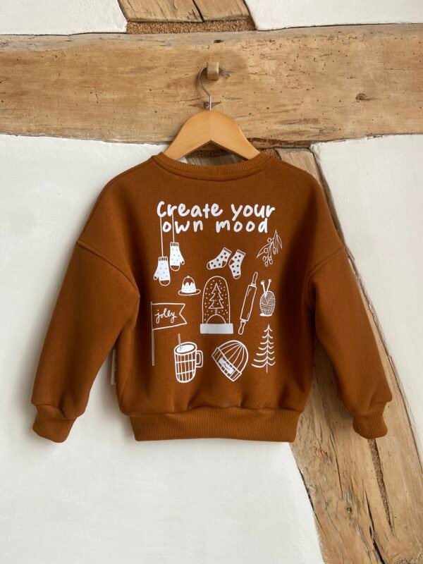 Bügelbild "Create your own mood" 26x23cm (Kids) – Bild 2