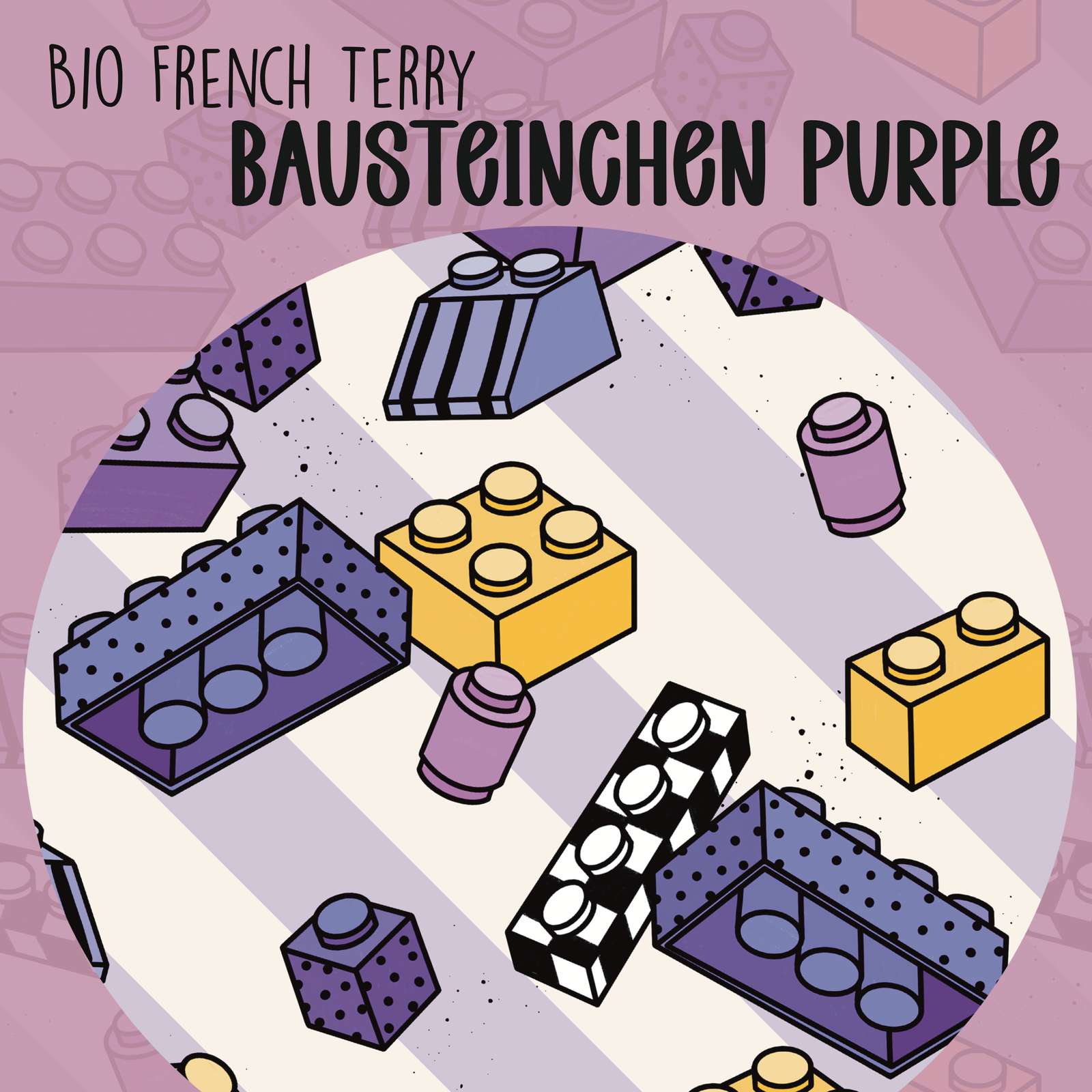 Unbenanntes_Projekt 590 French Terry Bausteinchen Purple – Bild 1