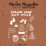 Bügelbild "Create your own mood" 31x27cm (Adult)