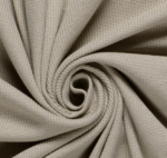 Feiner Baumwolle-Strickstoff Beige