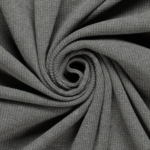 Feiner Baumwolle-Strickstoff Grau