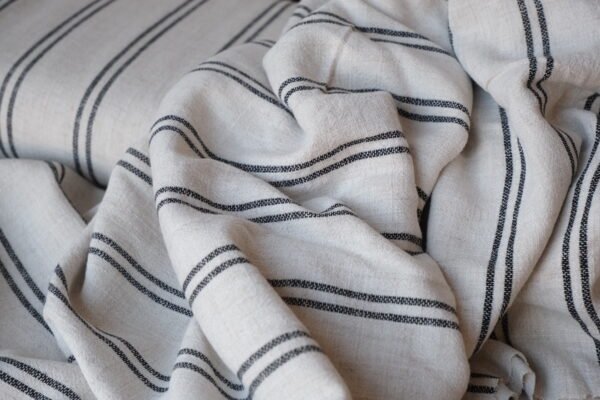 Halbleinen Offwhite Stripes – Bild 3