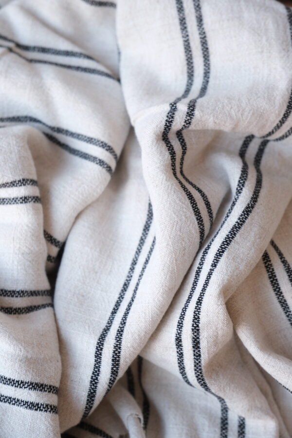 Halbleinen Offwhite Stripes – Bild 2